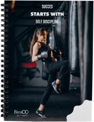 BiroCo A4 spirálfüzet, 80 lap, Négyzetrács, Sport modell, 4 db/szett