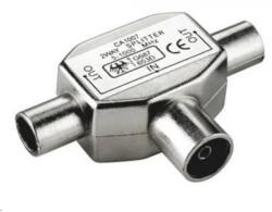 PremiumCord Koax Elosztó Szürke 3cm ktcf-mm (ktcf-mm)