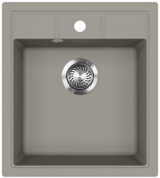 Evido Easy 45 gránit mosogató, 460 x 515 mm, platina (442124) - trikolor