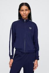 GAP GAP, Cipzáros pulóver logóval, Fehér, Sötétkék, XS (000732240-802-XS)