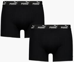 PUMA Puma, Logós derekú boxer szett - 2 db, Koptatott fekete, M (701232894-001-M)
