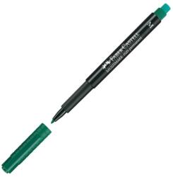 Faber-Castell Перманентен тънкописец Faber Castell OHP М, зелен