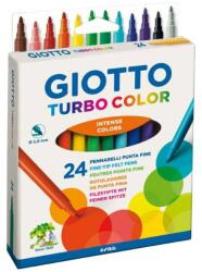 GIOTTO Turbo Color toll, mosható, 2, 8 mm-es hegy, 24 szín/doboz (GT-000071500)