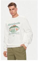 Reebok Férfi pulóver, Reebok, 304552458, Pamut/Újrahasznosított poliészter, M INTL, Fehér (0000304552458_M)
