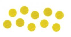 Nobo erős mágnes mágnestáblákhoz 10db sárga (VN15316) (VN15316)