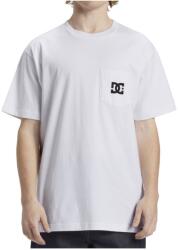 DC Férfi pamut póló DC STAR POCKET WHITE, L INTL