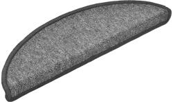 vidaXL 20 db sötétszürke lépcsőszőnyeg 56x17x3 cm 3365782 (3365782)