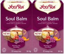 YOGI TEA 2x Bio Soul Balm tea készlet, 17 tasak, 32.3 g