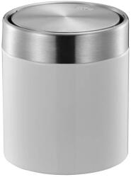 EKO asztali szemetes, Fandy, 1, 5 l, automatikusan záródó fedél, hangtalan, ergonomikus, könnyen üríthető, fehér (920481)