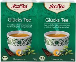 YOGI TEA 2x Bio Good Mood tea készlet, 17 tasak, 34 g