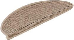 vidaXL 30 db lépcsőszőnyegek öntapadós szizál kinézetű 65x21x4 cm 3365879 (3365879)