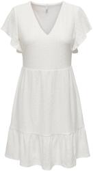 ONLY Női ruha, Only, 15289687, Poliészter/Elasztán, M INTL, Fehér (0000302088423_M)