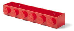LEGO Fali polc, LEGO Brick 6, piros (L41121730) (41121730)