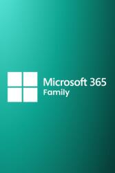 Microsoft 365 Family - 6 felhasználó, 1 év - Digitális licenc