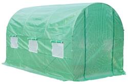 AOSOM Üvegház fóliasátor 350x200x200 cm zöld