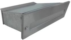 TEC Falba beépíthető kültéri teleszkópos postaláda rozsdamentes acél kétoldalas postafiók fényes felülettel