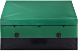 VEVOR 1013 literes kültéri tárolódoboz PE ponyvás vízálló kivitelben kerti párnatartó és multifunkciós nagyméretű kültéri láda (JYXBXSHWCW230ZYWEV0)