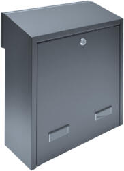 TEC Falba beépíthető kültéri postaláda kapura felszerelhető antracit színű postafiók