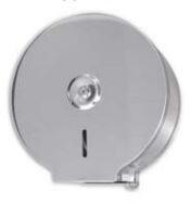 Wama INOX200 WC papíradagoló fényes rozsdamentes acél, ipari és szállodai kivitel