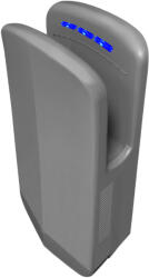 VAMA JET XDRY-Compact SF kézszárító infravezérlésű 230V 1450W UV fertőtlenítő lámpás HEPA szűrős kézbedugós szürke automata infrás