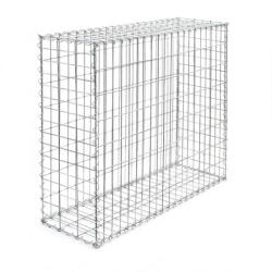 G21 Gabion gablon kőkosár támfalnak, kerítéslábazatnak 100x30x80 - 5x10cm rács