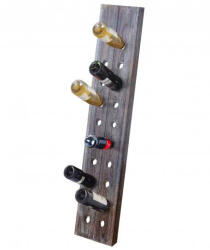 Wohnen Palacktartó borállvány 20 palackra számára vintage bortartó barna