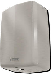 VAMA Dry Max UV kézszárító UV-C fertőtlenítő lámpa szálcsiszolt króm ABS automata kompakt méretű, gyors száradási idő, energiatakarékos