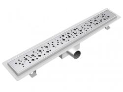  Rozsdamentes zuhanyfolyóka csepp mintázatú 70 cm