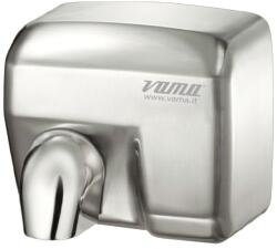 VAMA Ariel-SF nemesacél kézszárító inox ház, infravezérlésű, fali, 230V, 1700-2400W hotel és étterem ipari kivitel