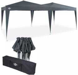 Daube Popup pavilon összecsukható pavilon antracit 3x6m sörsátor állítható magasságú