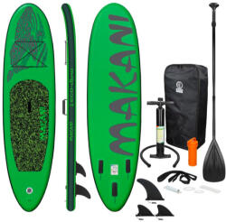 EDDC SUP felnőtt zöld Stand Up Paddle 320x82x15 cm felfújható deszka Stand Up Board komplett készlet