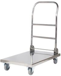 Royal Catering Rozsdamentes kézikocsi saválló acélból 330 kg teherbírás