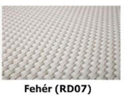Rattan Polirattan virágtartó láda állvánnyal 95x40x30 cm növénytartó kaspó fehér fűszernövény ültető láda