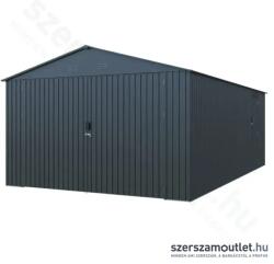 Riwall PRO RMCG 20x13 Anthracite Fém garázs nyeregtetővel, 3, 86x6m (Antracit) (CG-K2013) (CG-K2013)