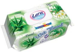 Lara Șervețele umede cu capac Lara Baby Soft - Family, Aloe Vera, 120 buc (54080)
