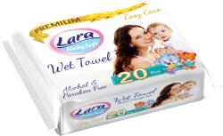 Lara Șervețele umede cu plasture Lara Baby Soft - Premium, 20 bucăți (54017)