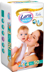Lara Scutece pentru bebeluși Lara Premium - Maxi, 7-18 kg, 50 de buc (54304)