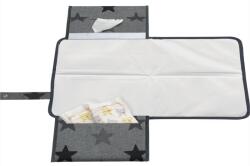 Dooky Pliabila salteluță de înfășat 3 în 1 Dooky - Grey Stars (DK-126466) Saltea de infasat