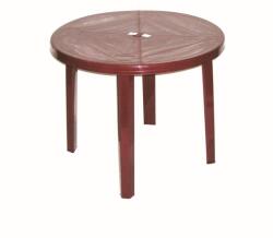 Oler Opal asztal 90 cm bordó (5907795804118)