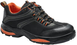 Portwest Munkavédelmi Cipő PORTWEST Operis Compositelite fekete-narancs HRO S3 SRC PW-FC61BKR 44-es (FC61BKR44)
