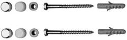 Duravit Duraplus Elemente de fixare, capace cromate (67011000)