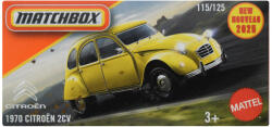 Mattel Matchbox: Papírdobozos 1970 Citroën 2CV kisautó 1/64 - Mattel (DNK70/JBT95) - jatekshop