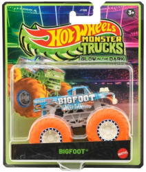 Mattel Hot Wheels Monster Trucks Bigfoot sötétben világító kisautó 1/64 - Mattel (JFX08/JFX15)