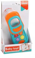 Man Yuk Toys Bébi telefon hanggal és fénnyel, 16 cm (8603-2) - jatekbolt