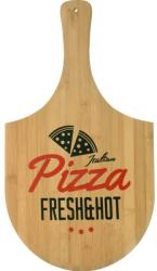 4-Home Placă de bambus Excellent Houseware pentru pizza53, 5 x 30, 5 cm Tocator