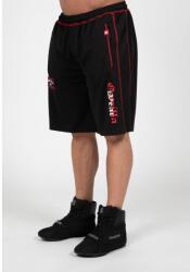 Gorilla Wear - Marlow Short - Férfi Hálós Rövidnadrág - Fekete/piros