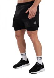 Gorilla Wear - Cortez 2 In 1 Short - Férfi Rövidnadrág - Fekete