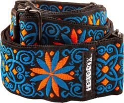 Dunlop JH25 Hendrix Blacklight Fillmore Blue Textil gitár heveder (JH25)