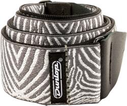 Dunlop D6722 Jacquard Zebra Cadabra Textil gitár heveder (D6722)