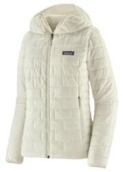 Patagonia Nano Puff Hoody Women Jachetă Birch White L